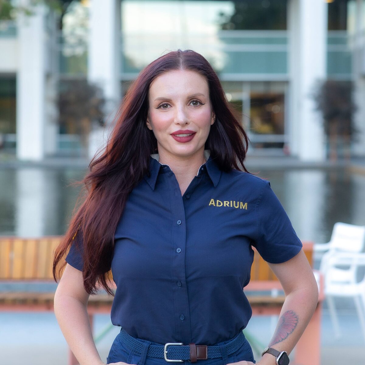Zlata Velikaia, co-owner of ADRIUM Service Solutions and Bay Area Coffee Service