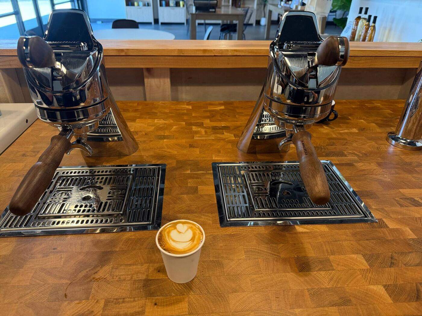 Modbar espresso modules in the Bay Area Coffee Service showroom