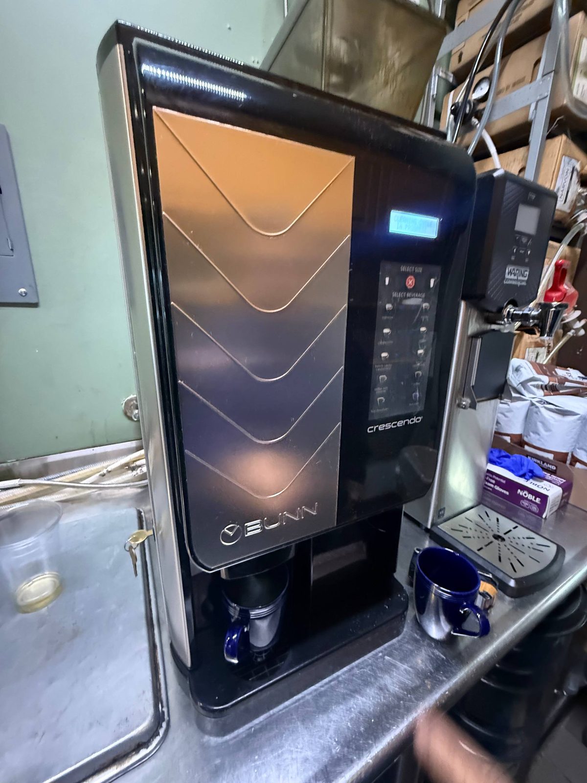 Bunn Crescendo Bean-to-Cup Machine Repair in Union City, CA