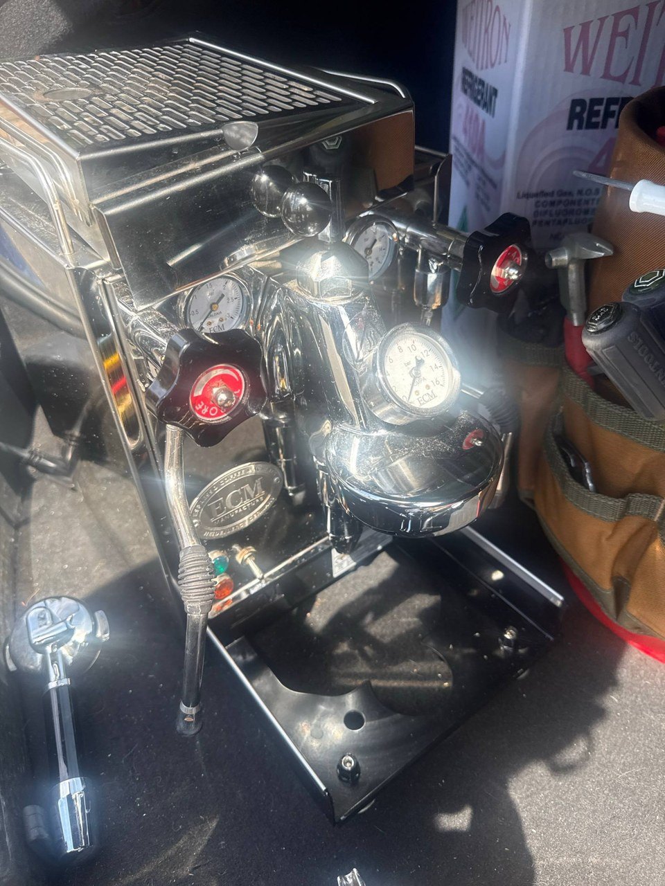 ECM Espresso Machine in Walnut Creek: Scale-Blocked Valve Replaced and Full Maintenance in Walnut Creek, CA