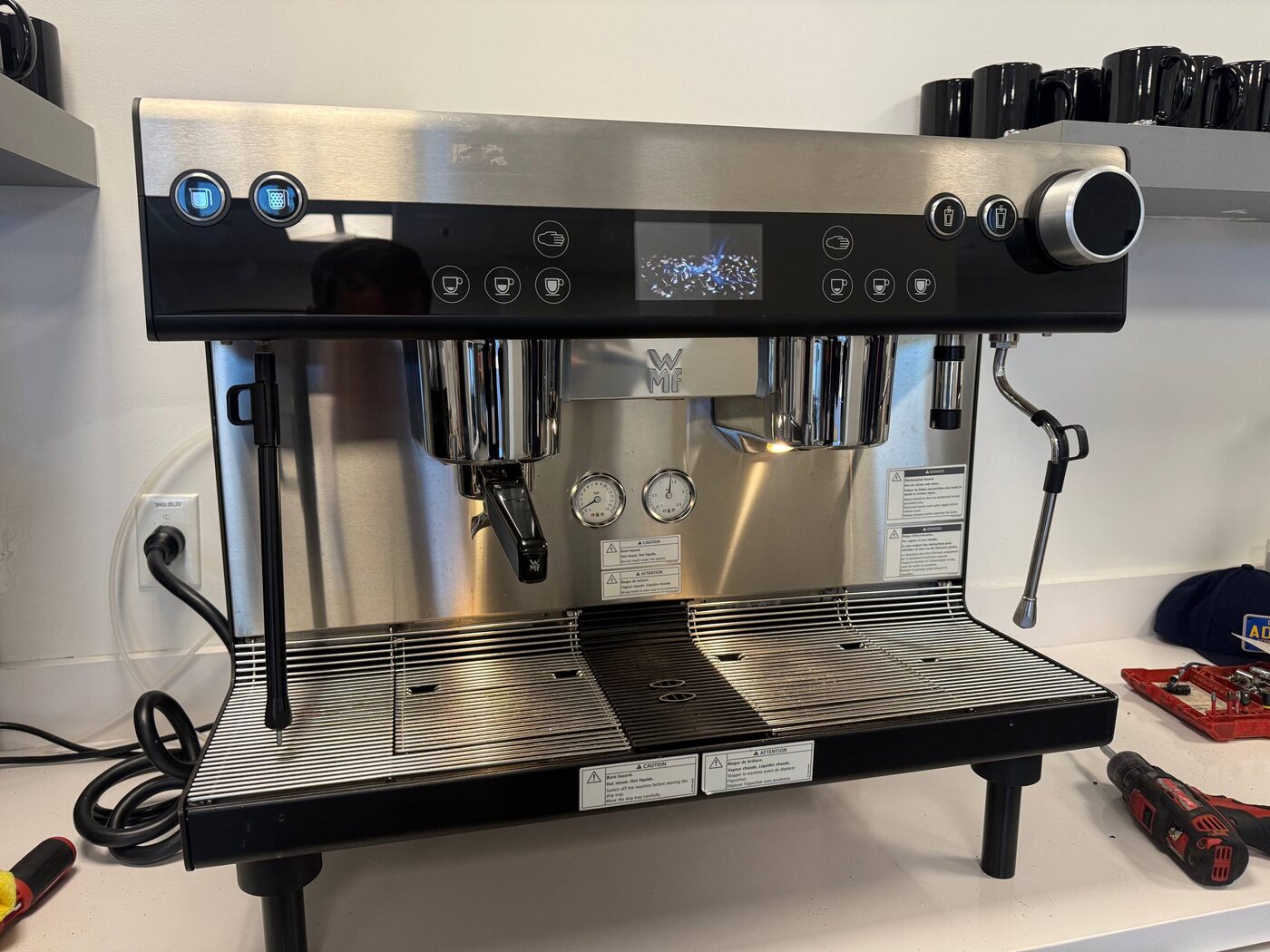 WMF Espresso Two-Group Full Maintenance Overhaul in Palo Alto, CA